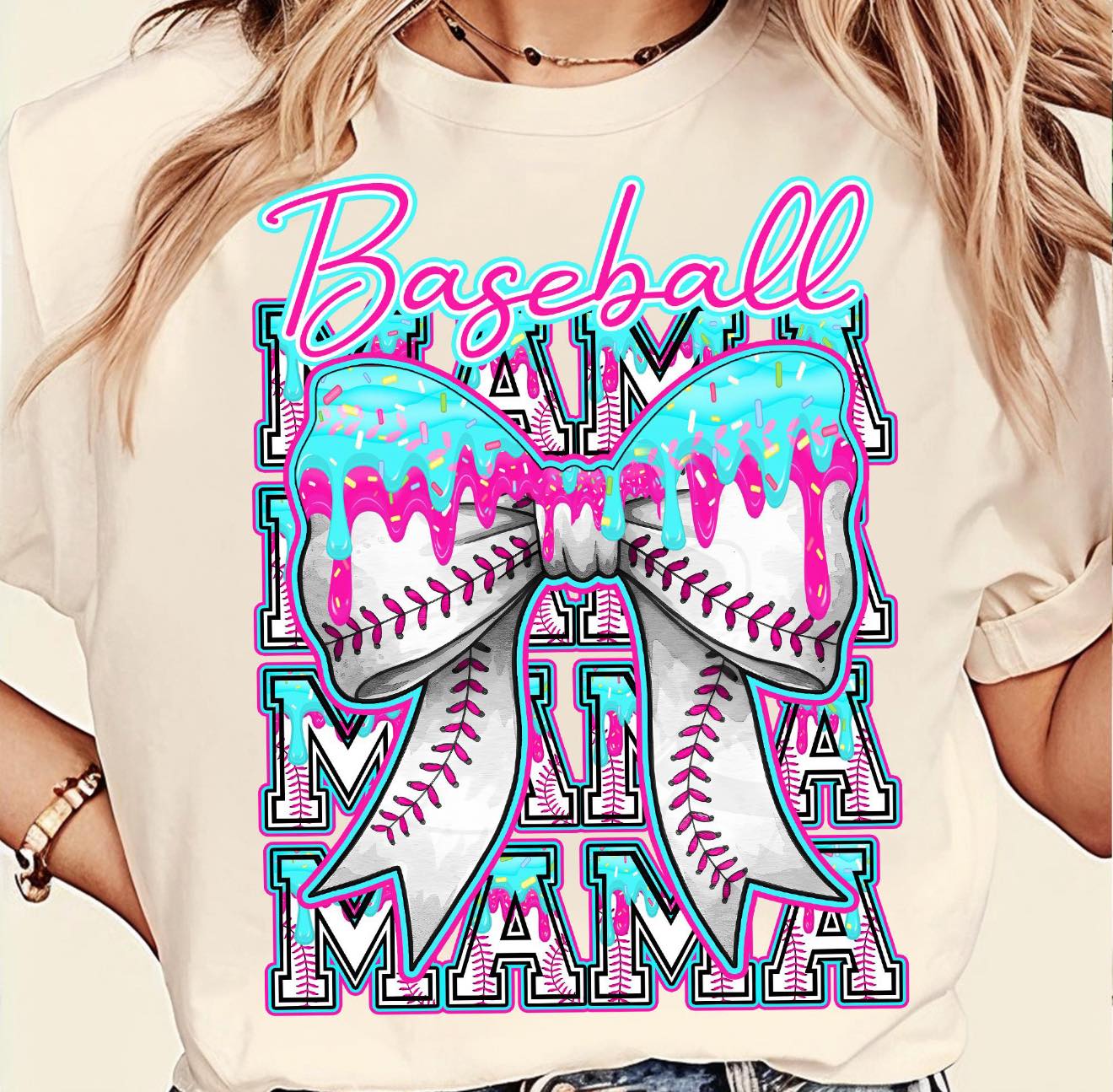 Baseball Mama Drip