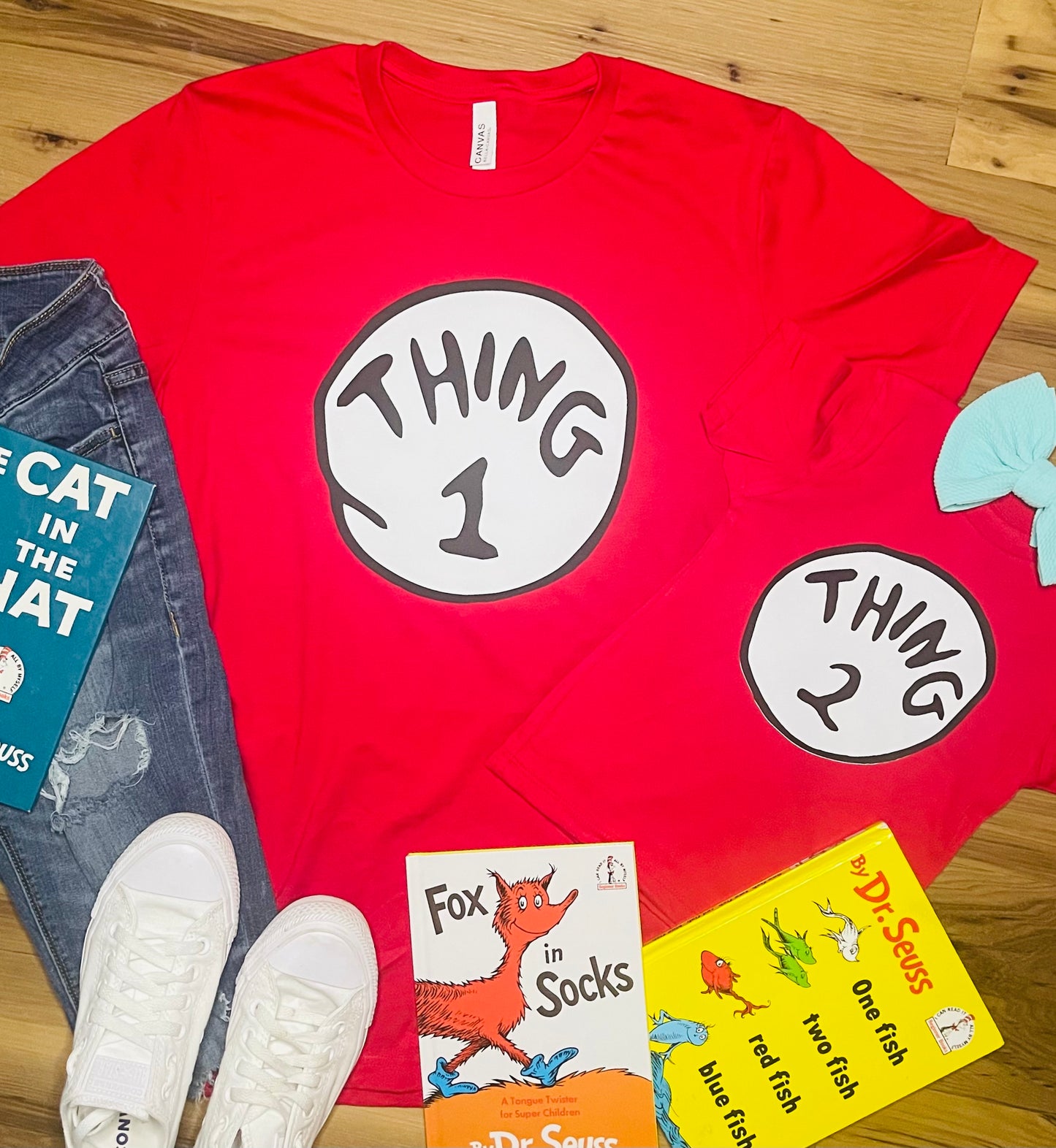 Thing 1/Thing 2 Tees