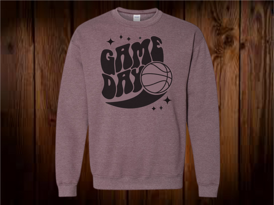 Game day basketball sweatshirt