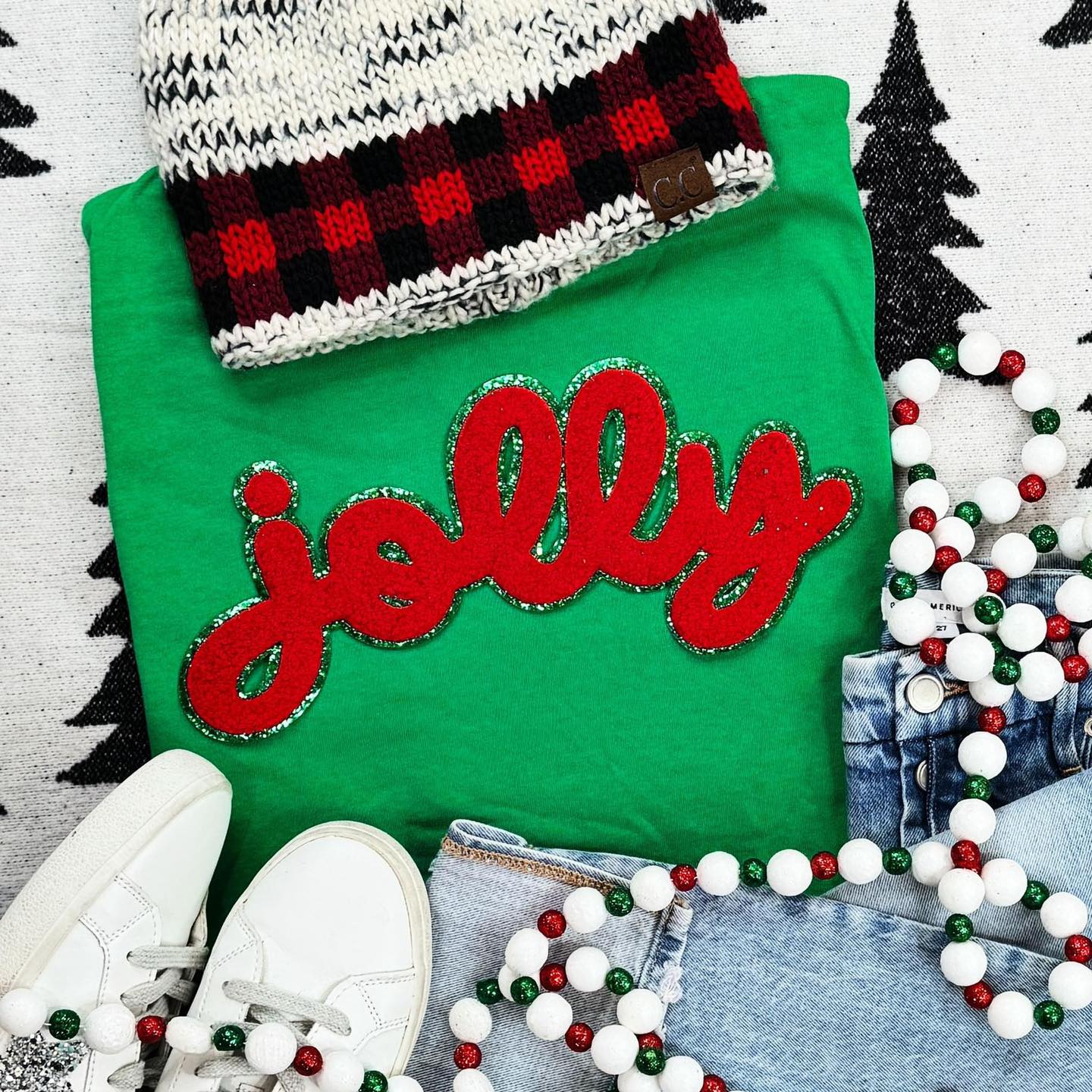 Chenille Jolly Sweater