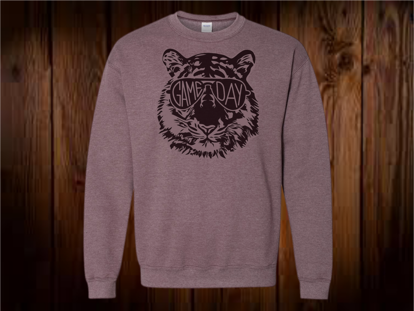 Game Day Tiger head sweatshirt