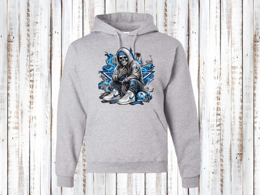 Grunge die hard cowboys fan hoodie