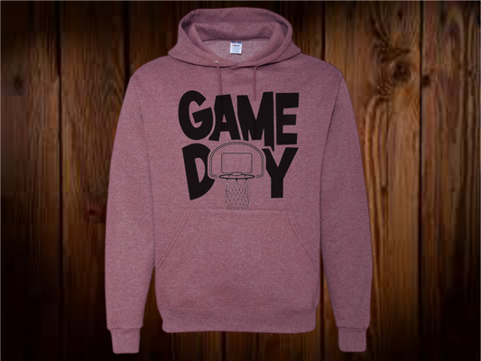 Game Day Basketball Hoodie