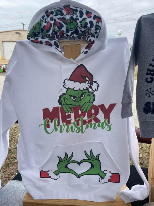 Merry Christmas Grinch Hoodie