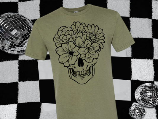 Floral Skull