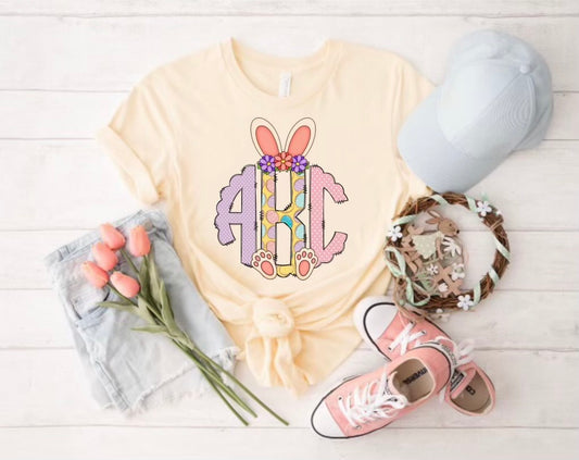 Monogram Bunny Tee