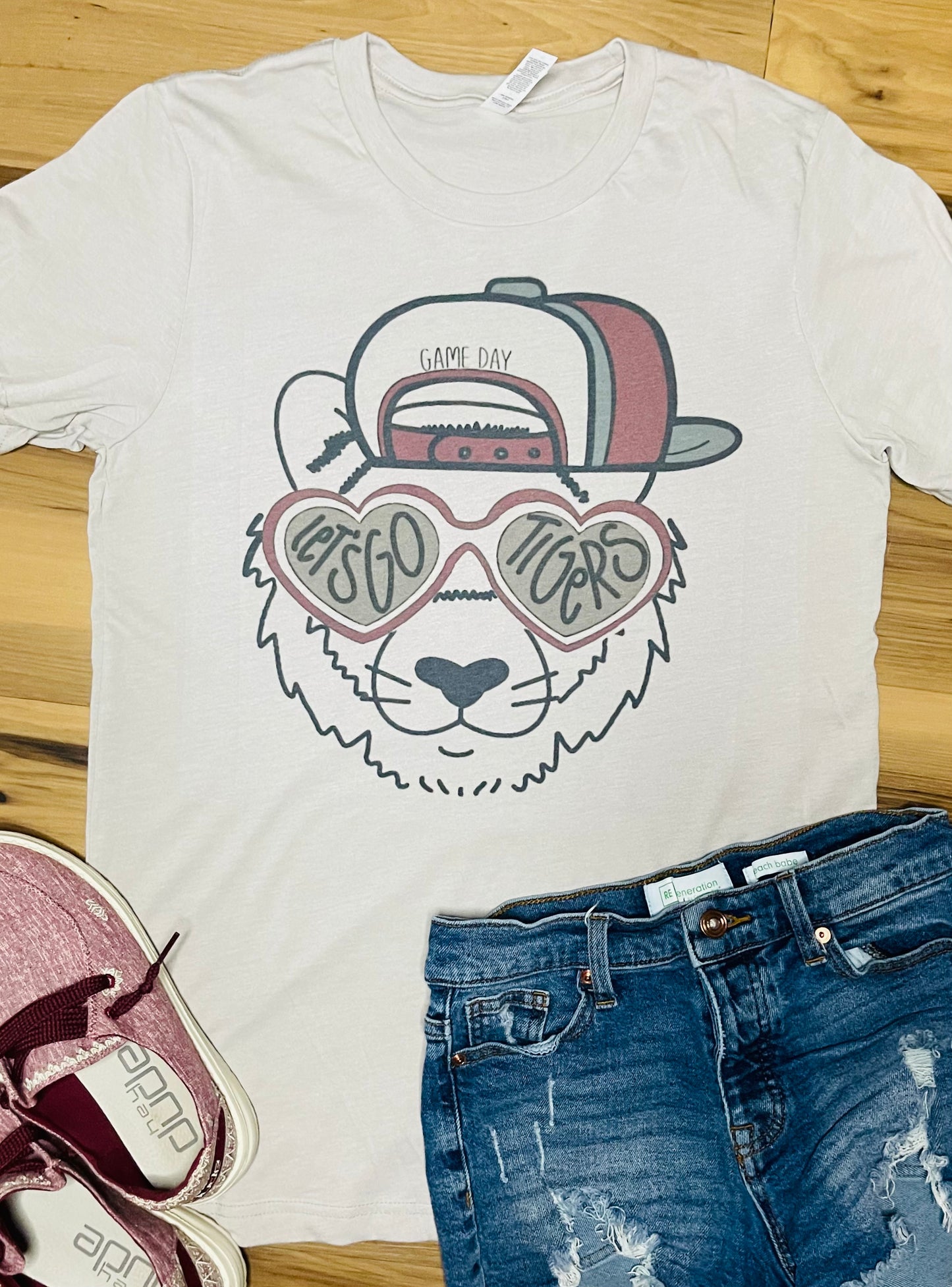 Cool Tiger with Hat & Glasses