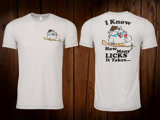 How many licks does it take?