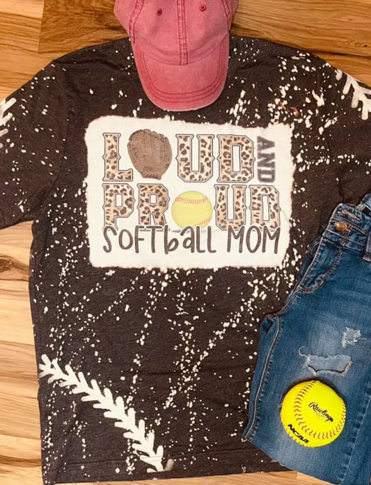 Loud and Proud Softball Mom