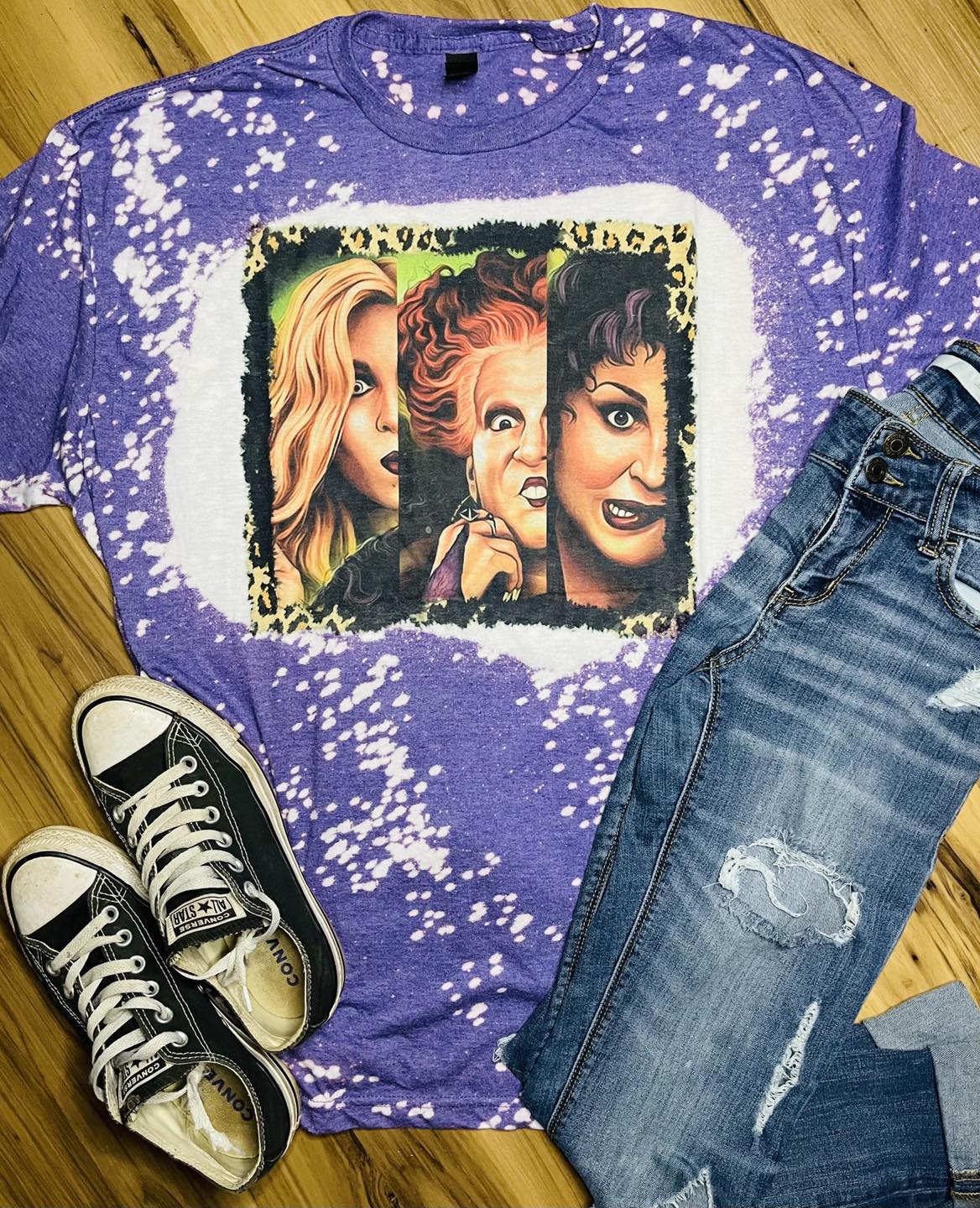 Sanderson Sisters Leopard Frame