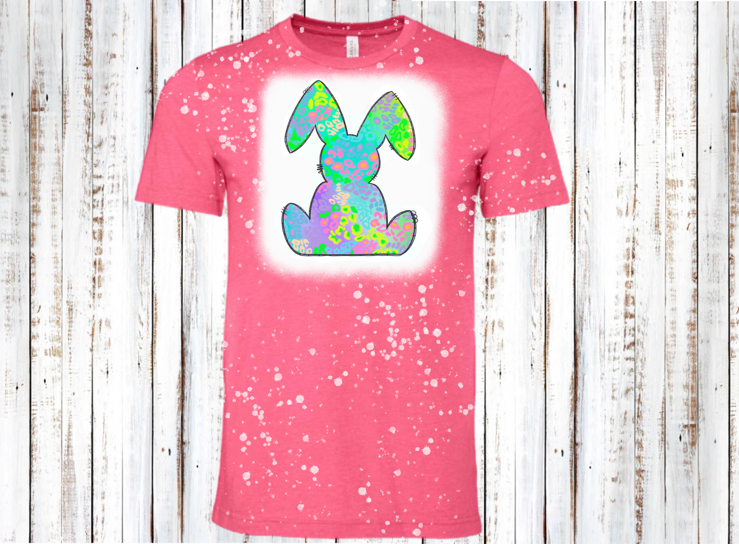 Neon Leopard Bunny