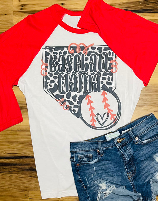 Baseball Mama Raglan