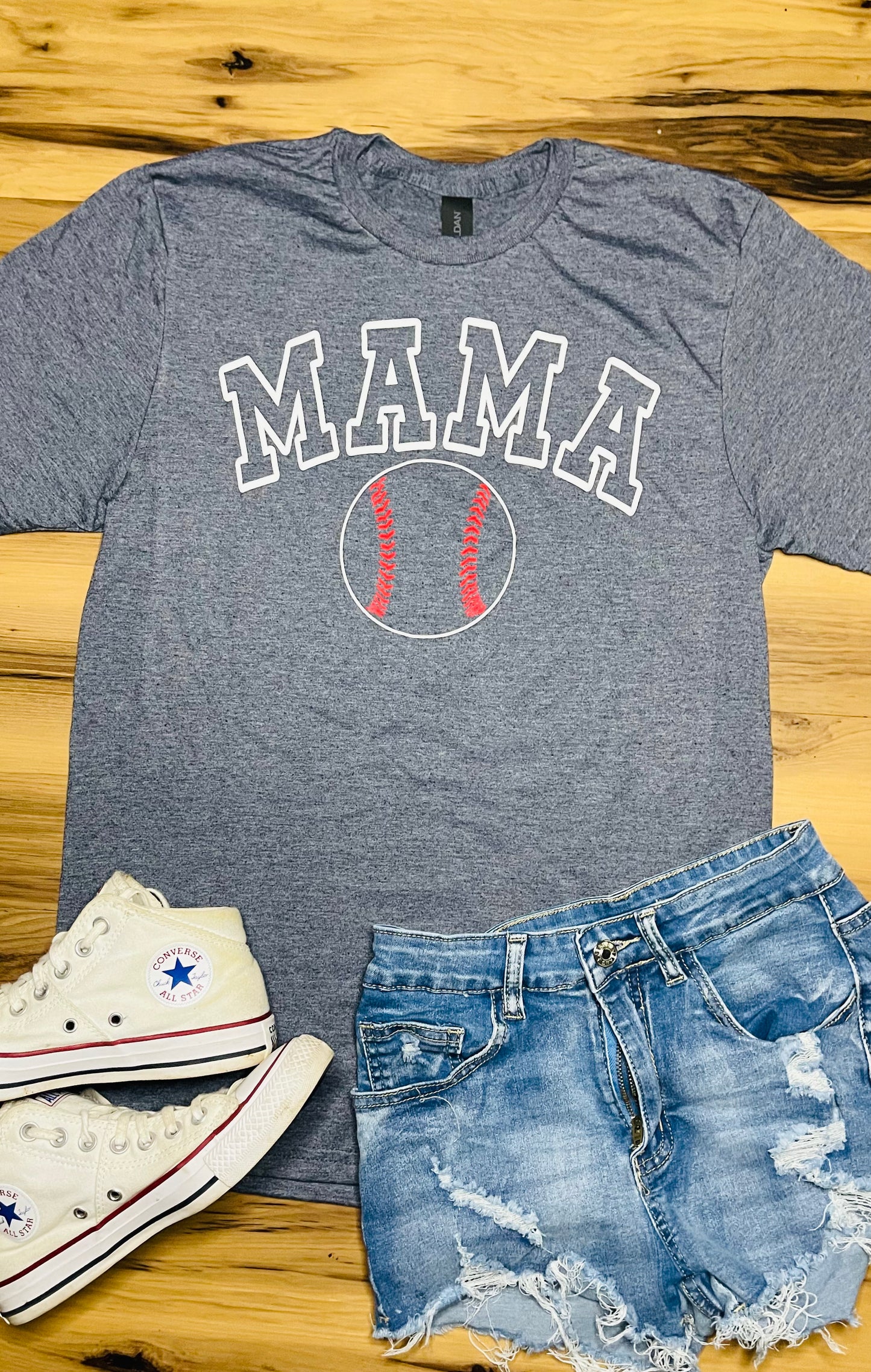 MAMA Baseball Puff Vinyl