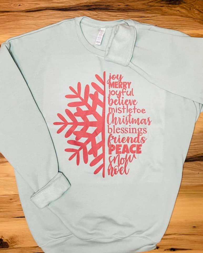 Snowflake Christmas Sweater